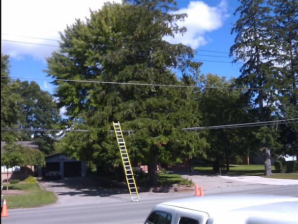 Mid span Cable service